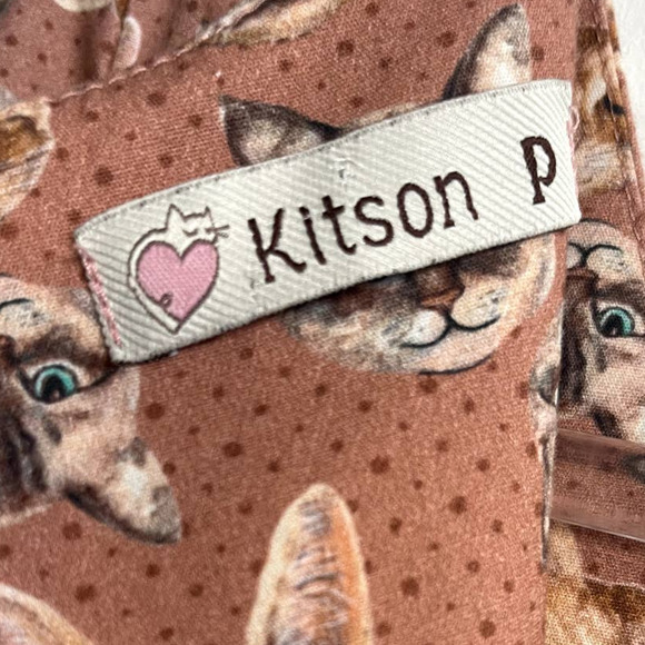 Kitson Size P Small Women's Print Mini Dress Pink Short Sleeve Fit & Flare - Picture 4 of 4